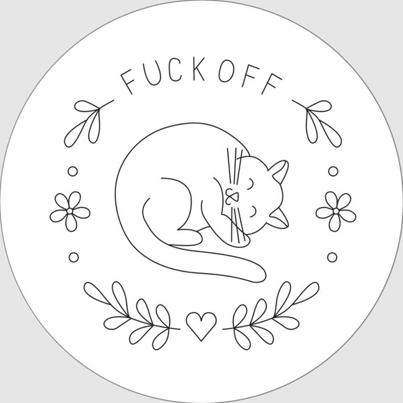 Snarky Embroidery Pattern Transfers Set of 10 Reusable Iron-On Designs - Picture 2 of 11